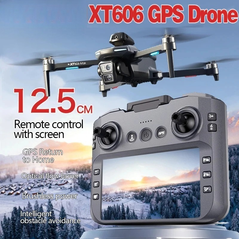 Drone Thermal Imaging - Drone GPS Original XT606 MAX 4k