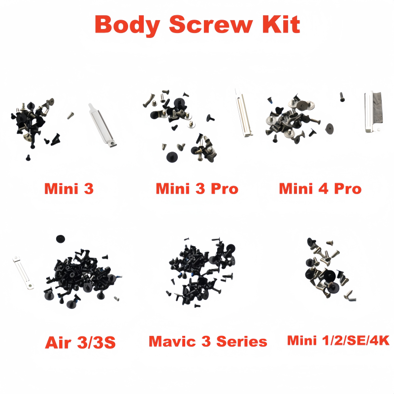 Dji Drone Air 3 - Kit de vis de remplacement pour