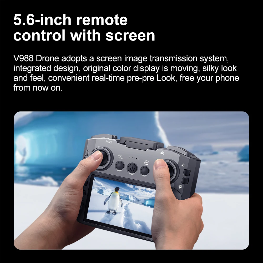 Drone Original V988 8K HD avec - Drone Thermal Imaging avis et prix