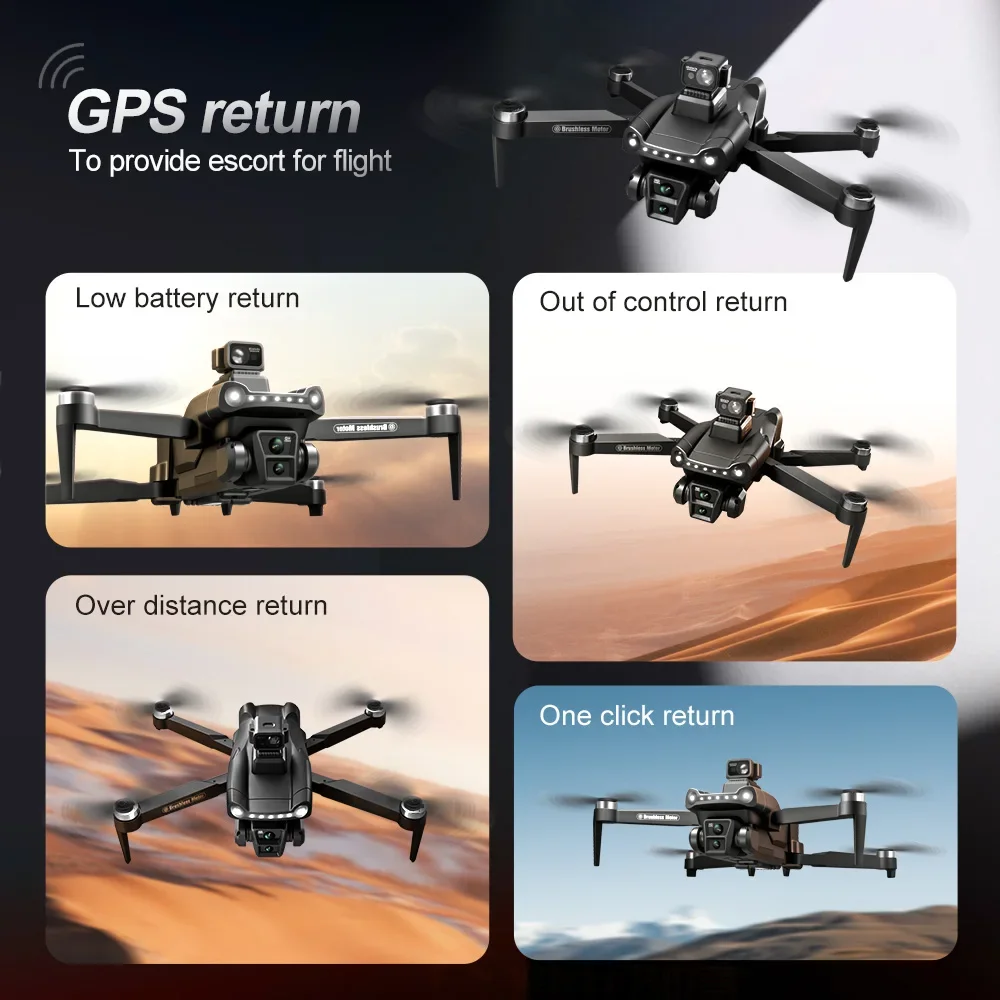 Drone professionnel V198GPS 4K - Drone Thermal Imaging avis et prix